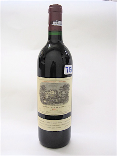 Appraisal: A SINGLE BOTTLE OF VINTAGE FRENCH RED BORDEAUX WINE Chateau