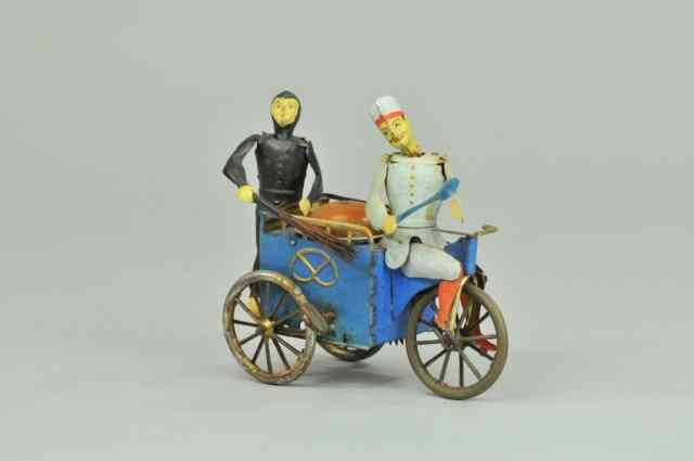 Appraisal: LEHMANN BAKER AND CHIMNEY SWEEP Germany a scarce toy done