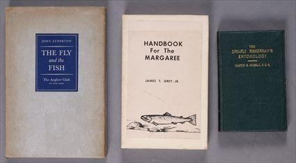 Appraisal: ASSORTMENT OF FIVE ANGLING BOOKS Atherton John The Fly and