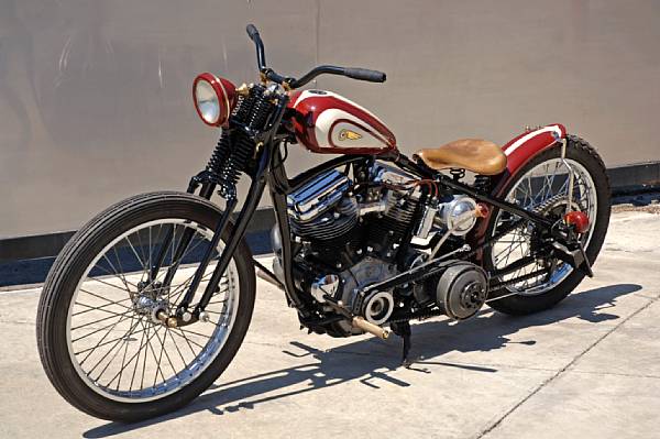 Appraisal: Harley-Davidson VL Panhead CustomEngine no FL Constructed by long-time West