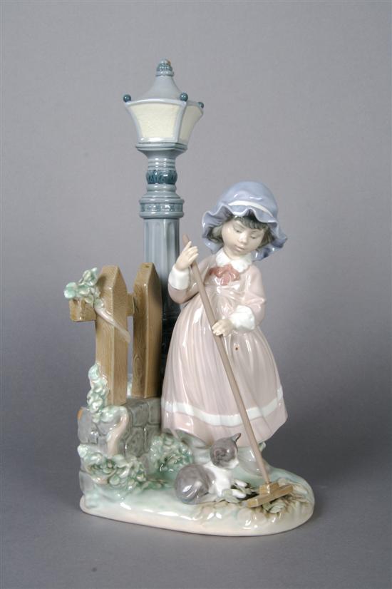 Appraisal: A Lladro Figural Group Height inches