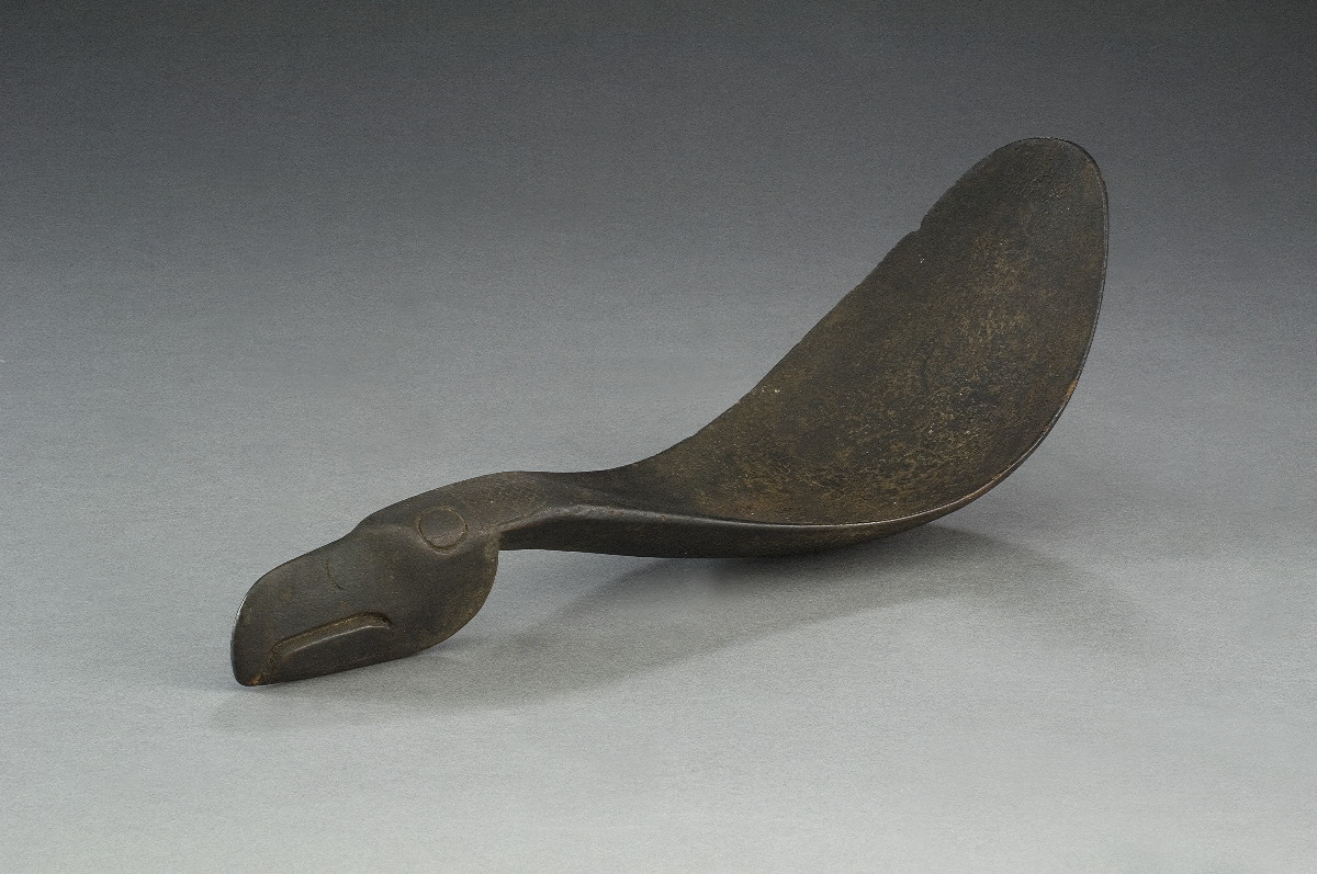 Appraisal: NORTHWEST COAST WOOD FEAST SPOON MID-TWENTIETH CENTURY With a carved