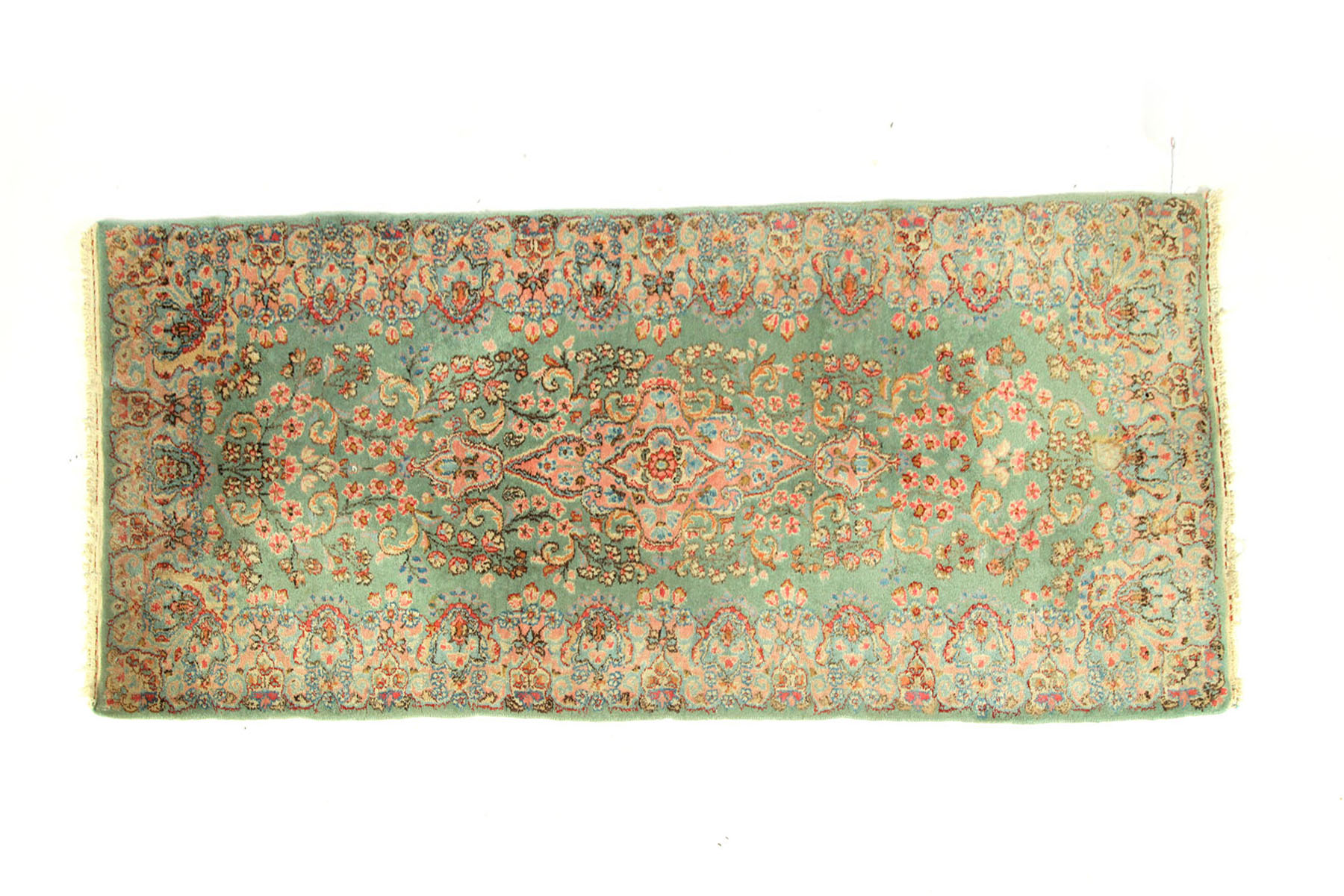 Appraisal: ORIENTAL RUNNER Third quarter- th century Kirman Floral on a