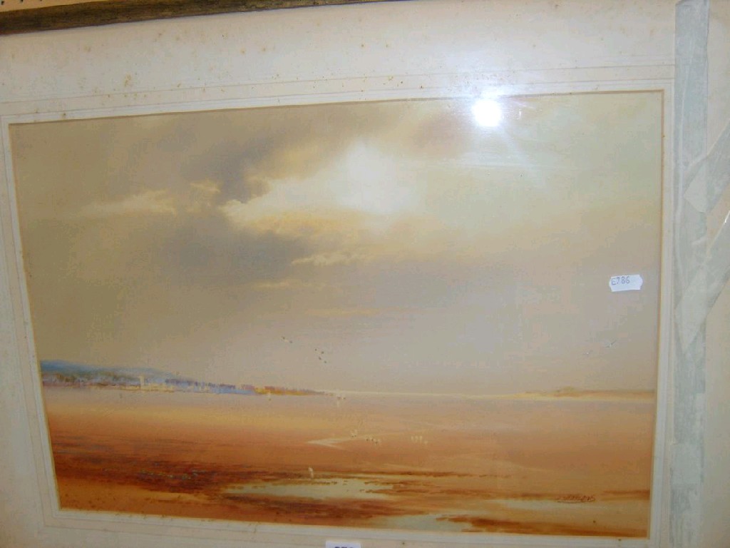 Appraisal: An early th century watercolour of a coastal scene signed