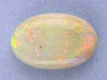 Appraisal: A loose polished opal weight approx carats