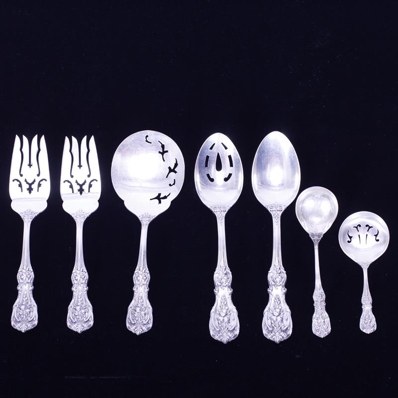 Appraisal: Lot of Reed Barton Francis I Sterling Silver Serving Utensils