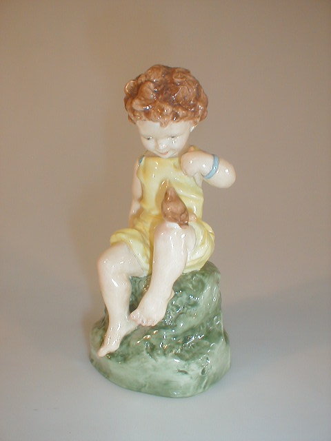 Appraisal: A Royal Worcester Bone China figure 'Friday's child is loving