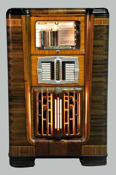 Appraisal: Rockola Imperial Jukebox Description SEL RPM Fair condition Size Size