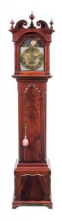 Appraisal: A Chippendale Mahogany Tall Case Clock Height x width x