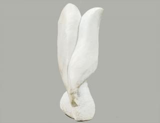 Appraisal: CARVED MARBLE ABSTRACT SCULPTURE Unsigned Height