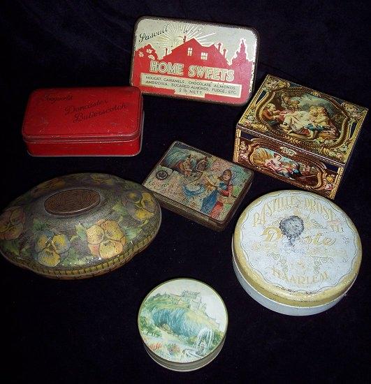 Appraisal: A Toogood's Doncaster Butterscotch tin and six other tins