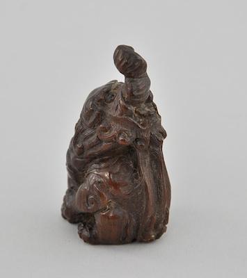 Appraisal: Baku Wood Netsuke A symbol of good luck a creature