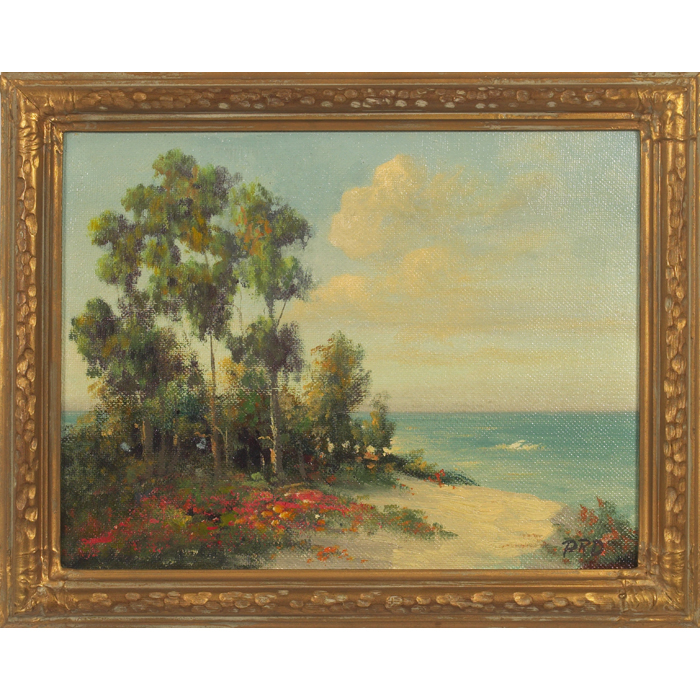 Appraisal: Peter Raymond Drew American - Santa Barbara Sea Coast oil