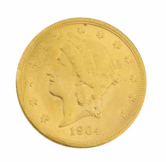 Appraisal: A U S Liberty Uncirculated Gold Coin