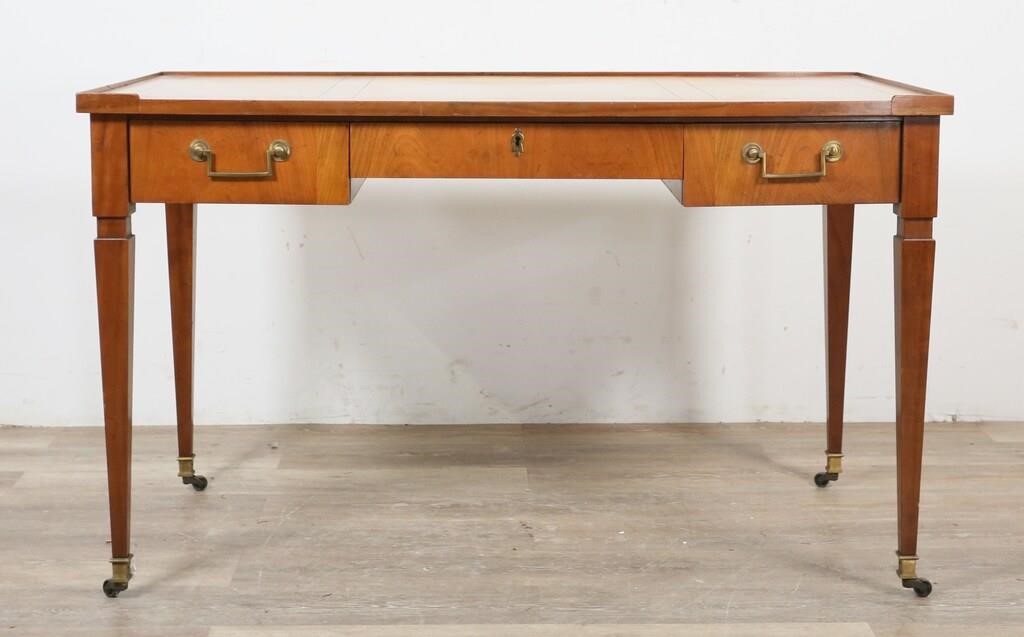 Appraisal: BAKER DIRECTOIRE STYLE DESKDirectoire style desk by Baker Furniture American