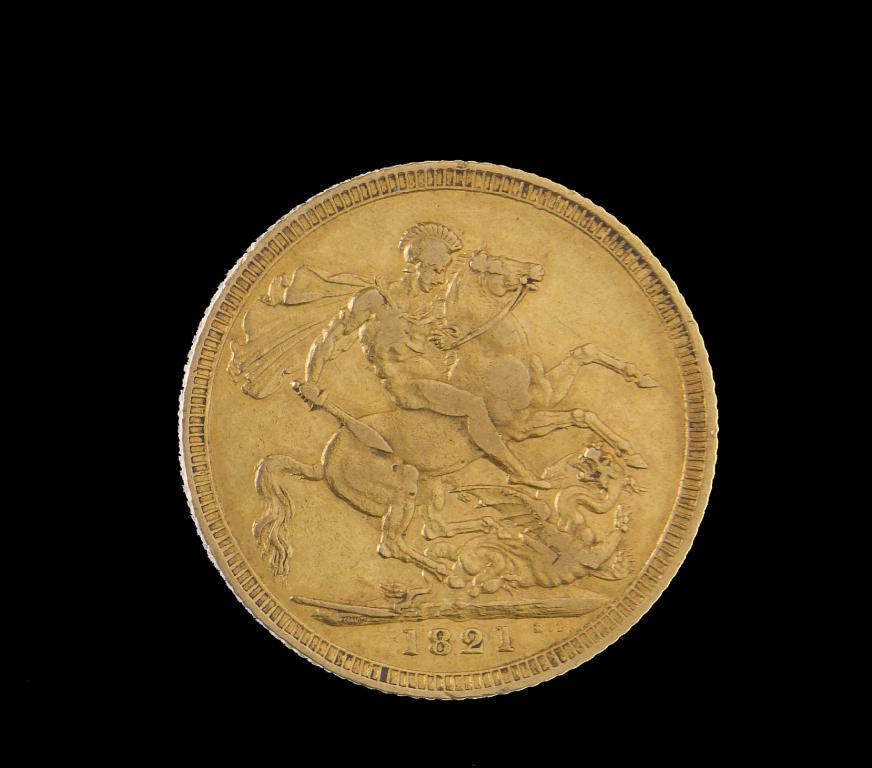 Appraisal: GEORGE IV SOVEREIGN F