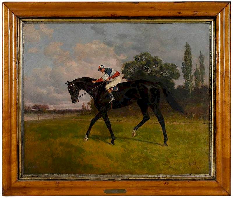 Appraisal: Henry Stull Kentucky New York Canadian A Race Horse with