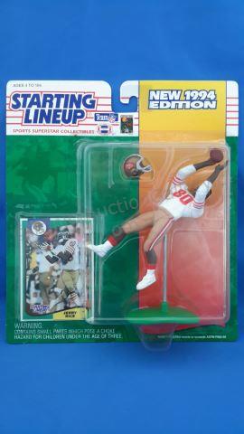 Appraisal: Starting Lineup Jerry Rice Action Figure San Francisco ERS -