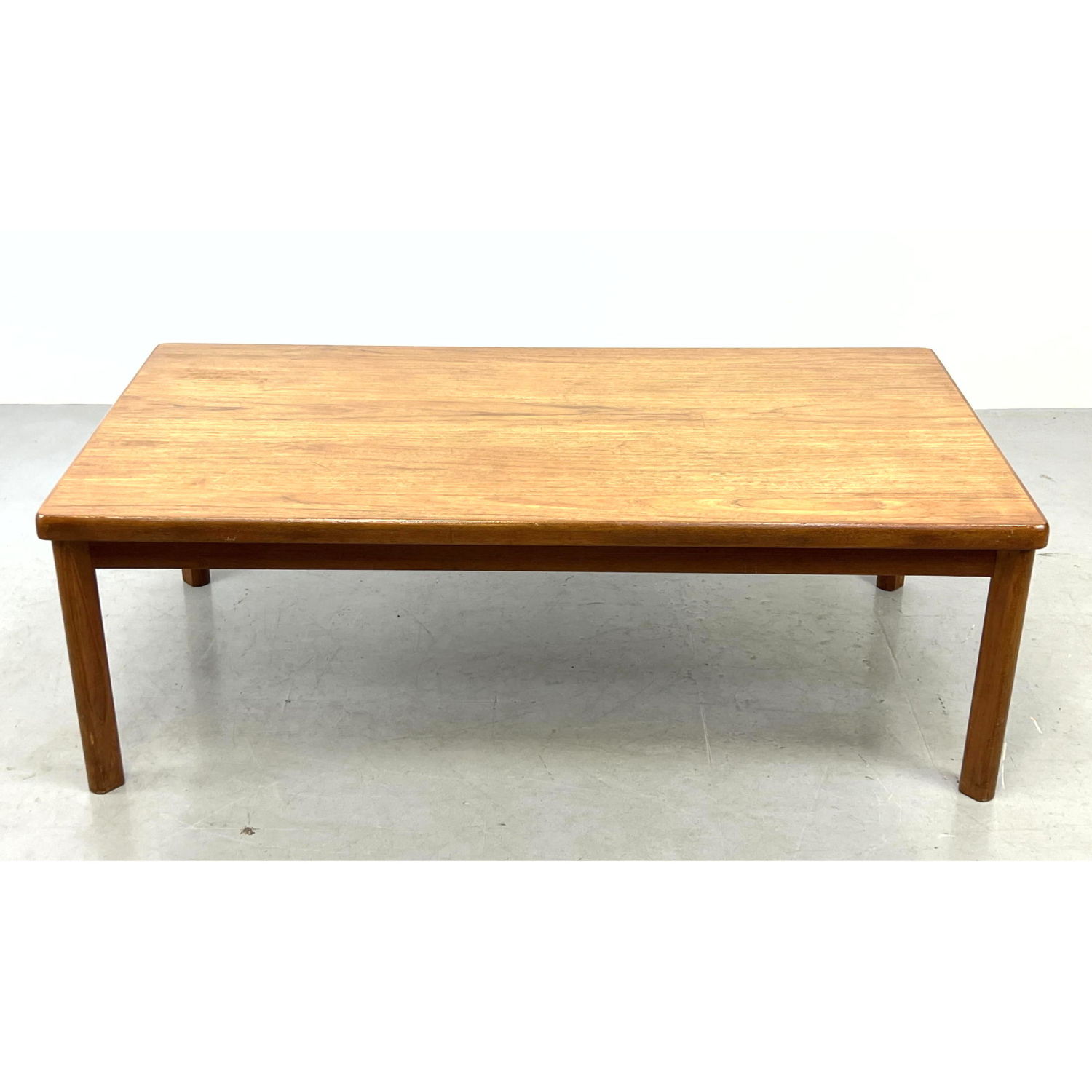 Appraisal: Danish Modern Teak Coffee Table Marked Dimensions H inches W