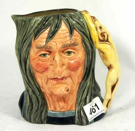 Appraisal: Royal Doulton Large Character Jug The Pendle Witch D Limited