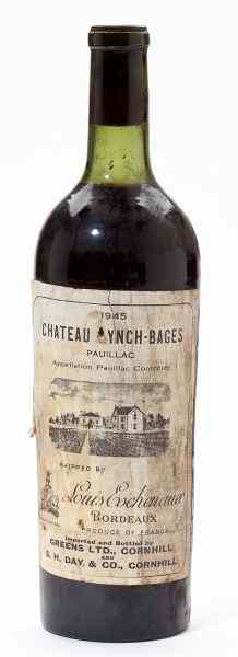 Appraisal: Chateau Lynch BagesPauillac bottlehs bsl'' This wine exhibited a minty