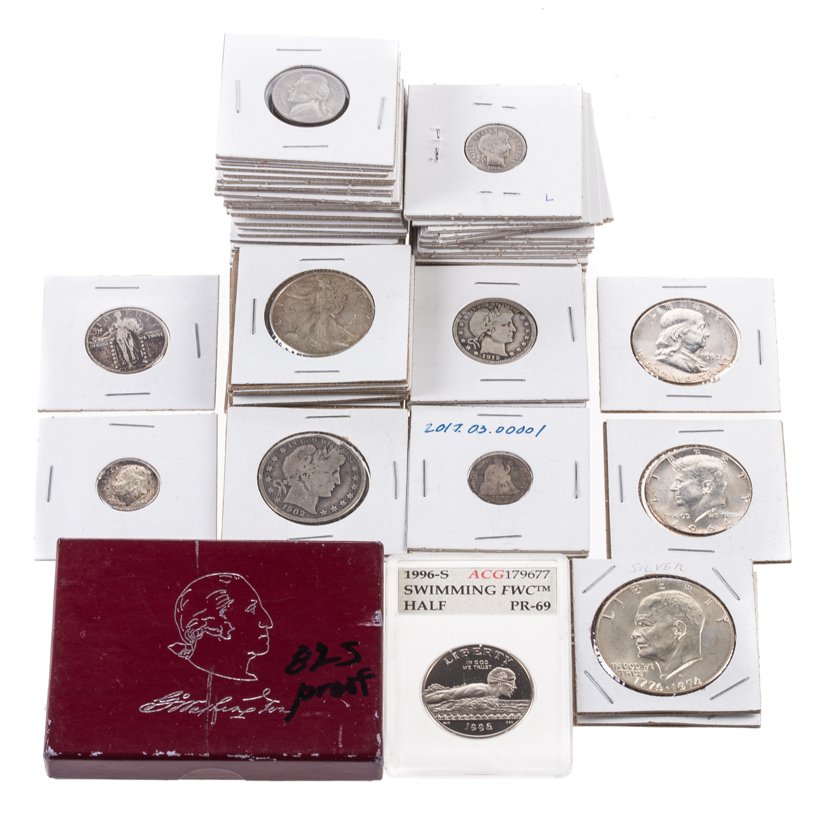 Appraisal: U S SILVER COIN LOT FACE PLUS - Silver War