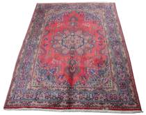 Appraisal: A Persian Mashad mid th Century Pretty area rug has