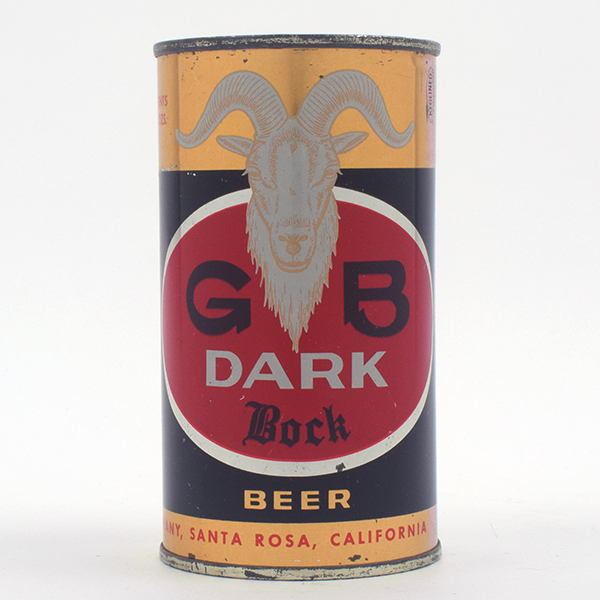 Appraisal: GB Dark Bock Flat Top ORANGE GOAT - Reference USBC