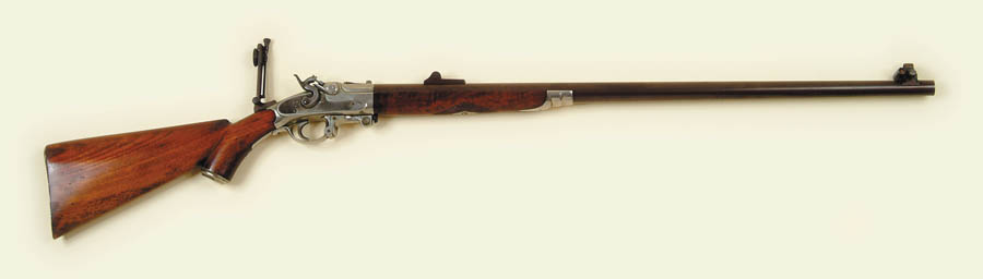 Appraisal: RARE C B HOLDEN SINGLE SHOT LONG RANGE TARGET RIFLE