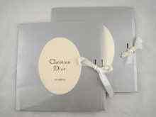 Appraisal: Two Christian Dior scarves in original folders