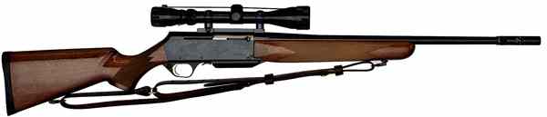 Appraisal: Browning BAR-II Safari Semi-Auto Rifle with Scope cal '' barrel