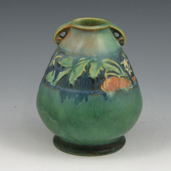 Appraisal: Roseville Baneda - vase in green and blue with original