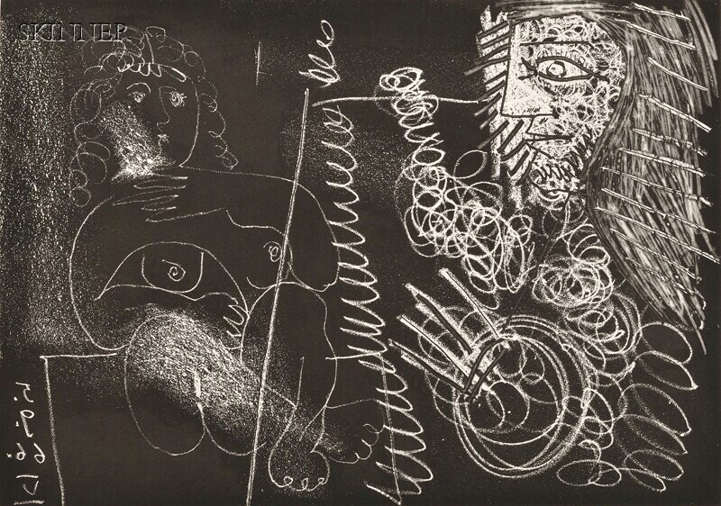 Appraisal: Pablo Picasso Spanish - Peintre et mod le edition of