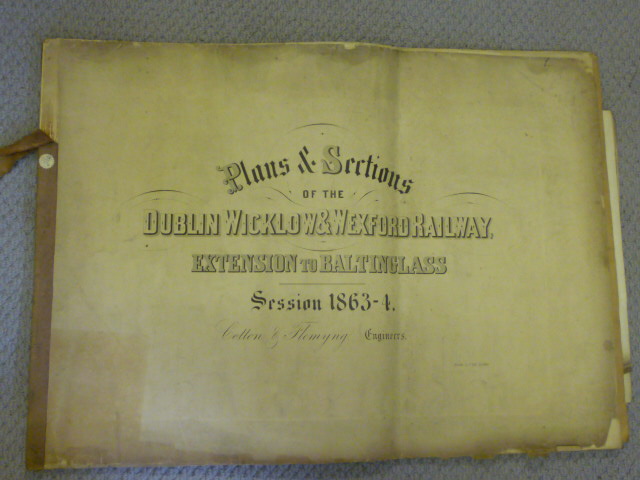 Appraisal: PLANS AND SECTIONS of the Dublin Wicklow and Wexford Railway