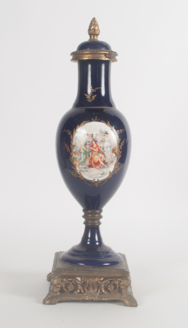 Appraisal: Sevres style urn