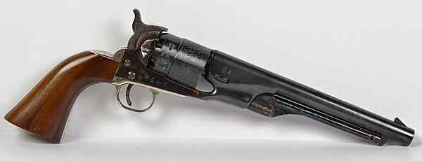 Appraisal: Reproduction Colt Army Black Powder Revolver cal barrel S N