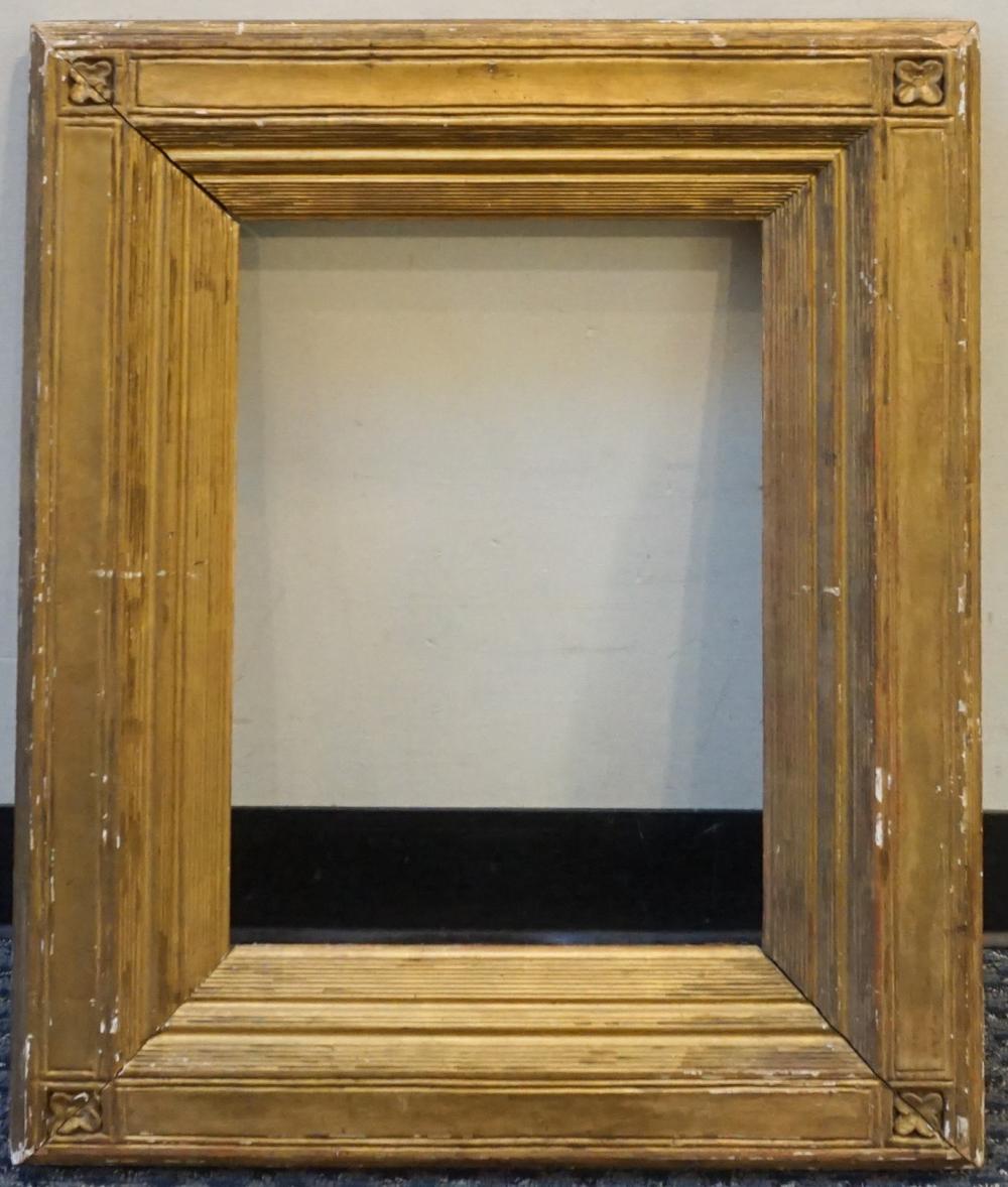 Appraisal: Giltwood Frame Frame x in x cm Rabbet Size x