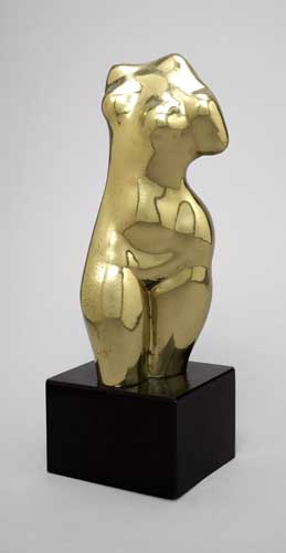 Appraisal: SELMA BURKE - Light and Shadow Cast bronze with a