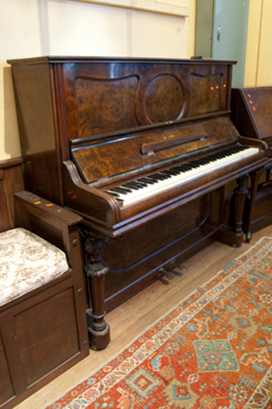 Appraisal: RONISCH WALNUT UPRIGHT PIANO