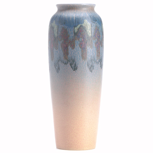 Appraisal: ROOKWOOD Wax Matte tall vase painted by Charles Todd with