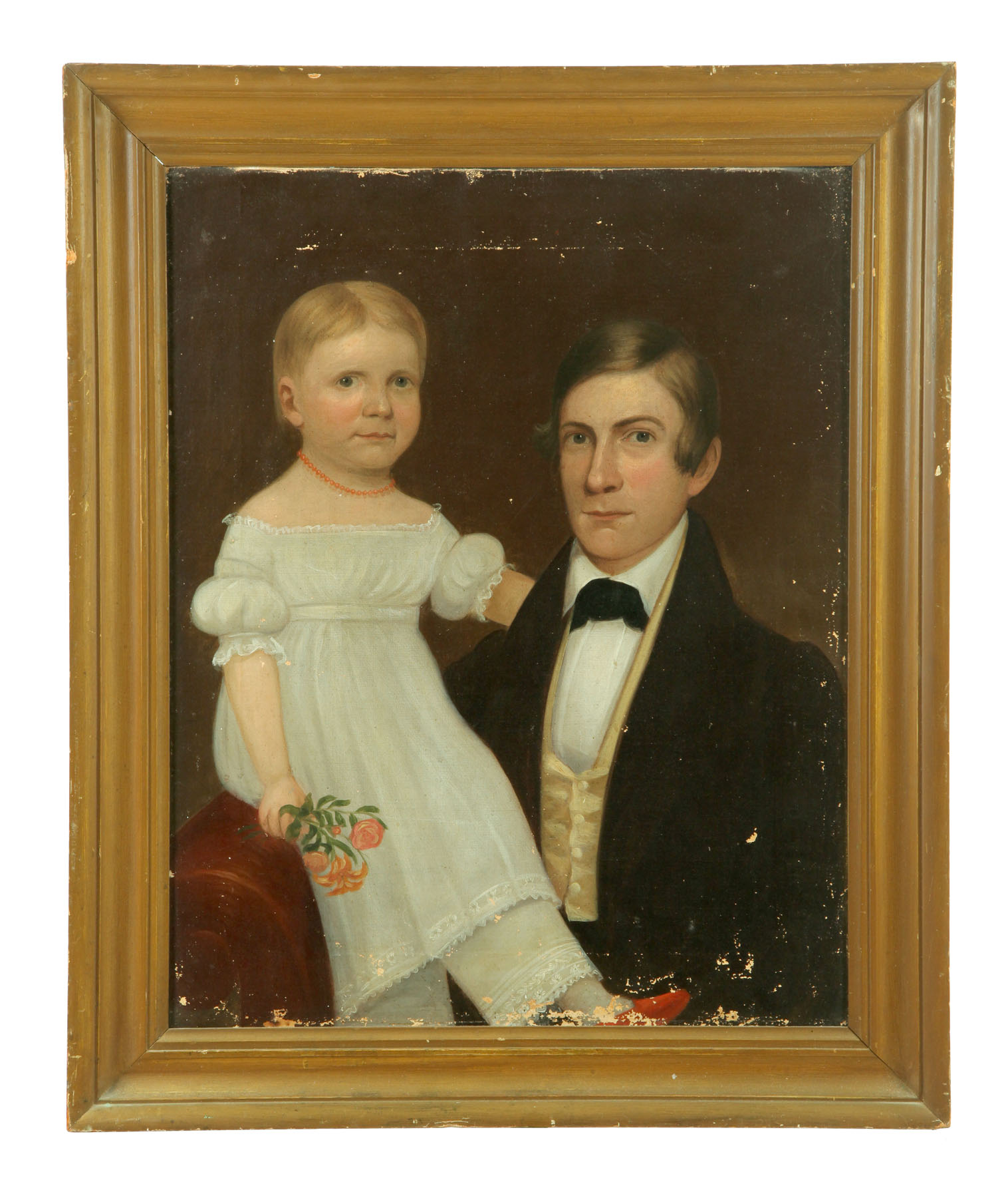 Appraisal: EDWIN AND ELLEN HOLBROOK BY ISAAC A WETHERBEE MASSACHUSETTS IOWA