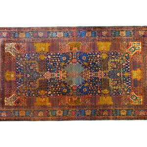 Appraisal: A Kirman Wool Rug Circa feet inches x feet inches