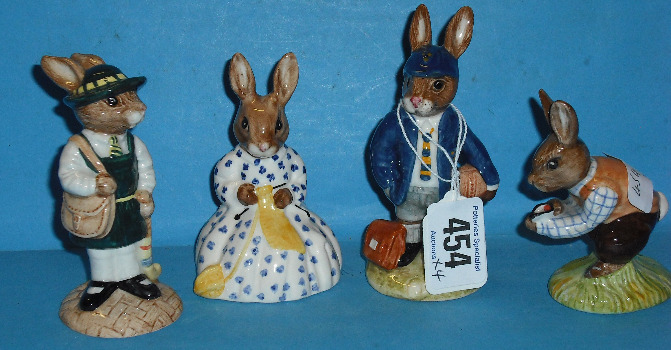 Appraisal: Royal Doulton Bunnykins Figures School Days DB School Boy DB