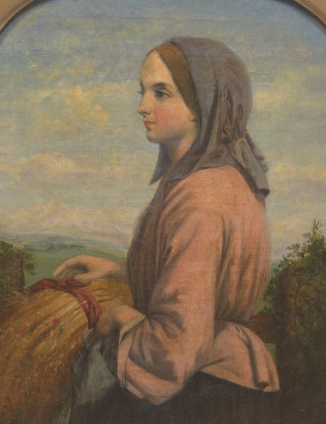 Appraisal: BRITISH SCHOOL TH CENTURY x Portrait of a young woman