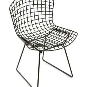 Appraisal: Harry Bertoia Italian-American - Four Wire Chairs height x width