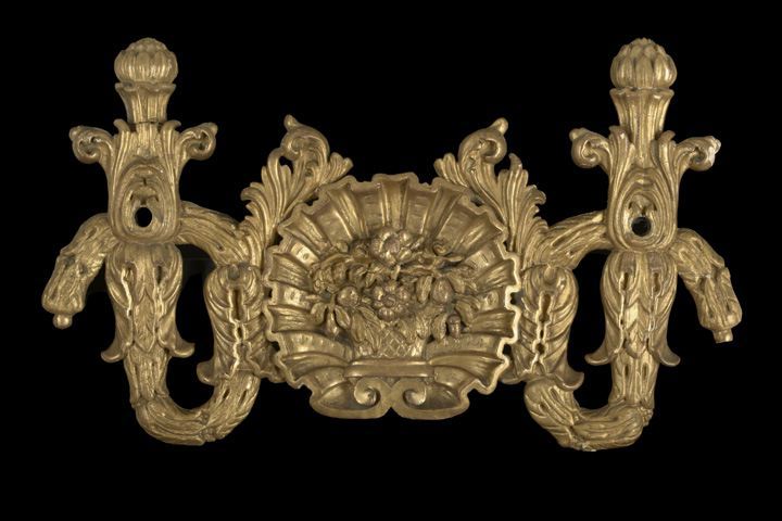 Appraisal: Napoleon III Carved Giltwood Supra Porta Ornament third quarter th