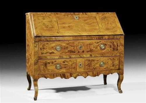 Appraisal: BUREAU Louis XV in the style of A N COULERU