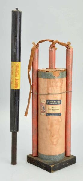 Appraisal: Lot Of Rare Salesman's Samples Includes RF Co Rochester Fireworks