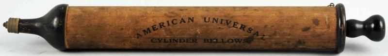 Appraisal: Wooden American Universal Cylinder Bellows Condition Excellent Size L