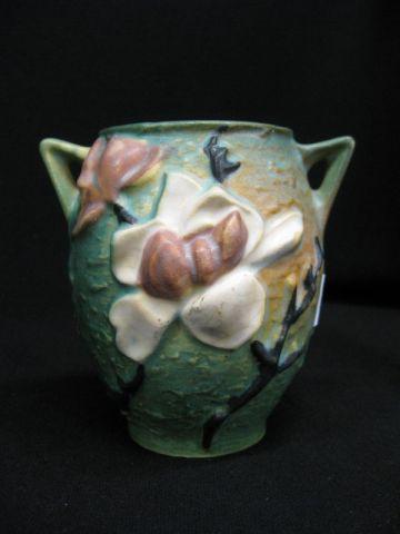 Appraisal: Roseville Art Pottery Magnolia Vase - green excellent